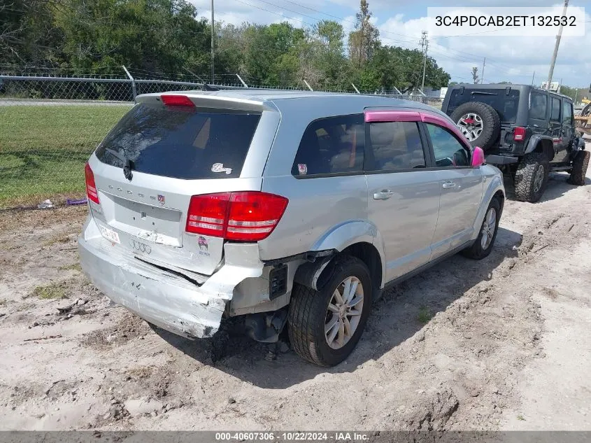 2014 Dodge Journey American Value Pkg VIN: 3C4PDCAB2ET132532 Lot: 40607306