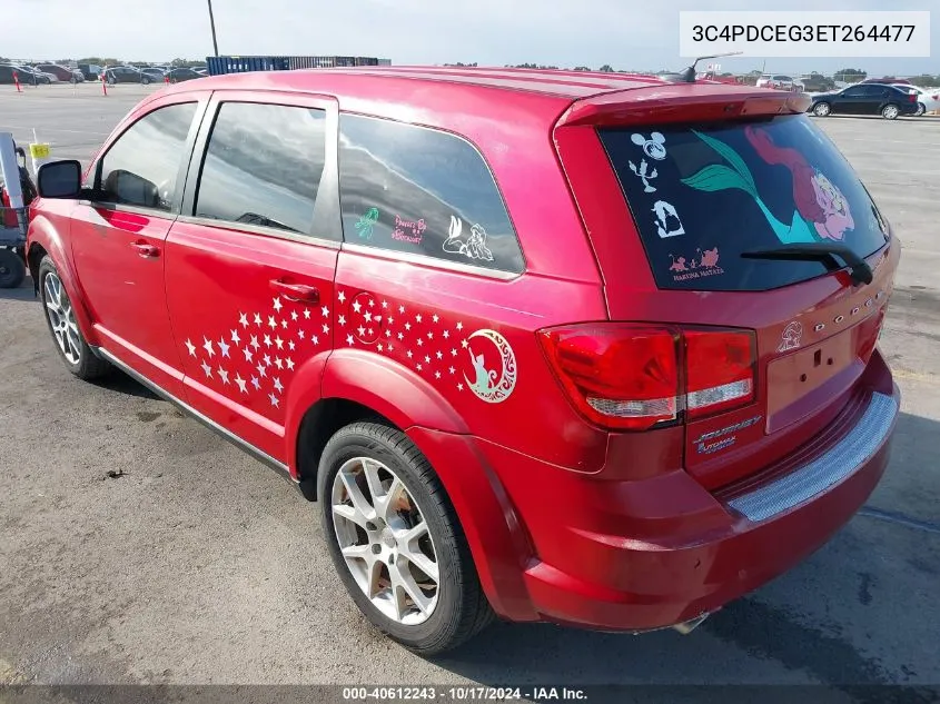 2014 Dodge Journey R/T VIN: 3C4PDCEG3ET264477 Lot: 40612243