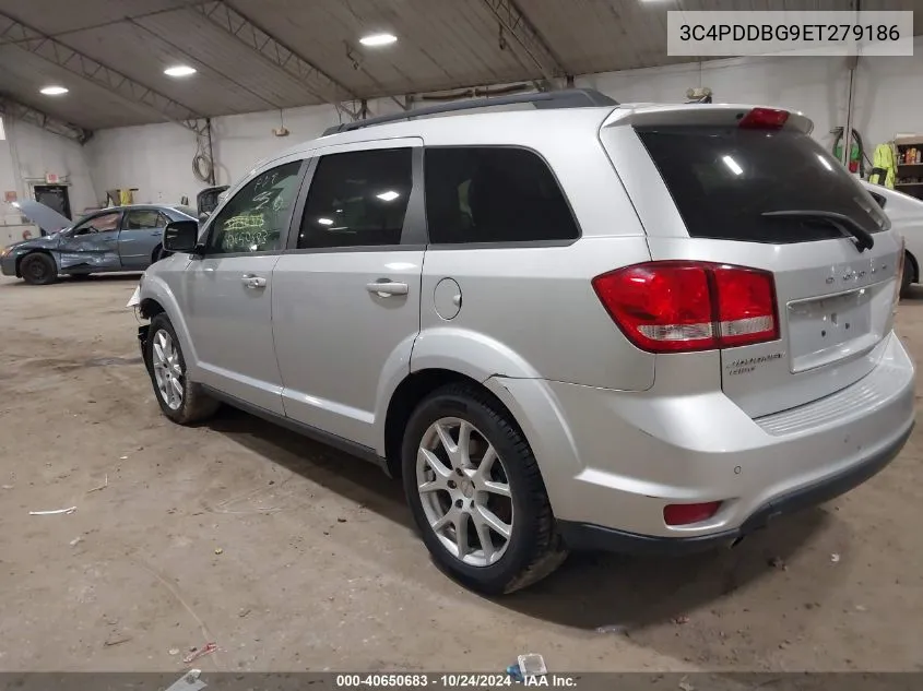 2014 Dodge Journey Sxt VIN: 3C4PDDBG9ET279186 Lot: 40650683