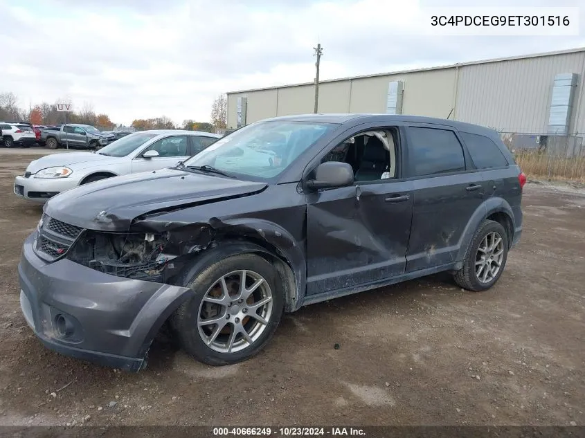 2014 Dodge Journey R/T VIN: 3C4PDCEG9ET301516 Lot: 40666249