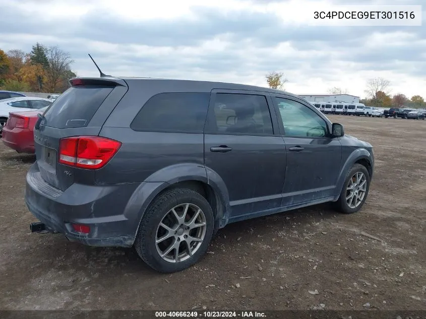 2014 Dodge Journey R/T VIN: 3C4PDCEG9ET301516 Lot: 40666249