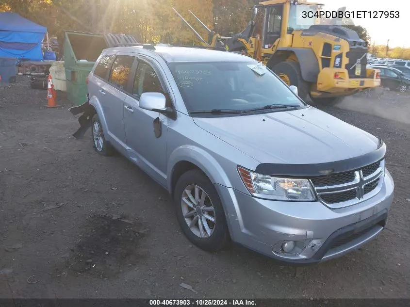 2014 Dodge Journey Sxt VIN: 3C4PDDBG1ET127953 Lot: 40673903