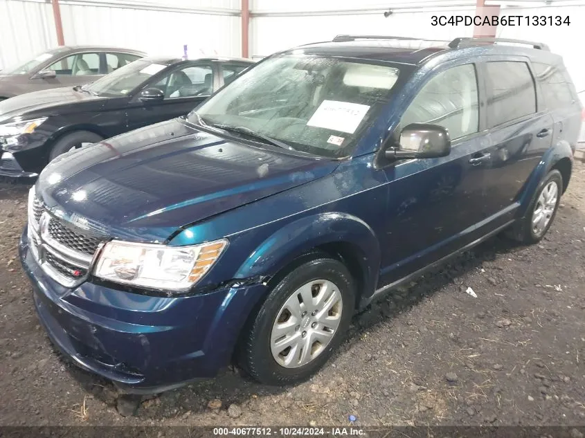 3C4PDCAB6ET133134 2014 Dodge Journey Se