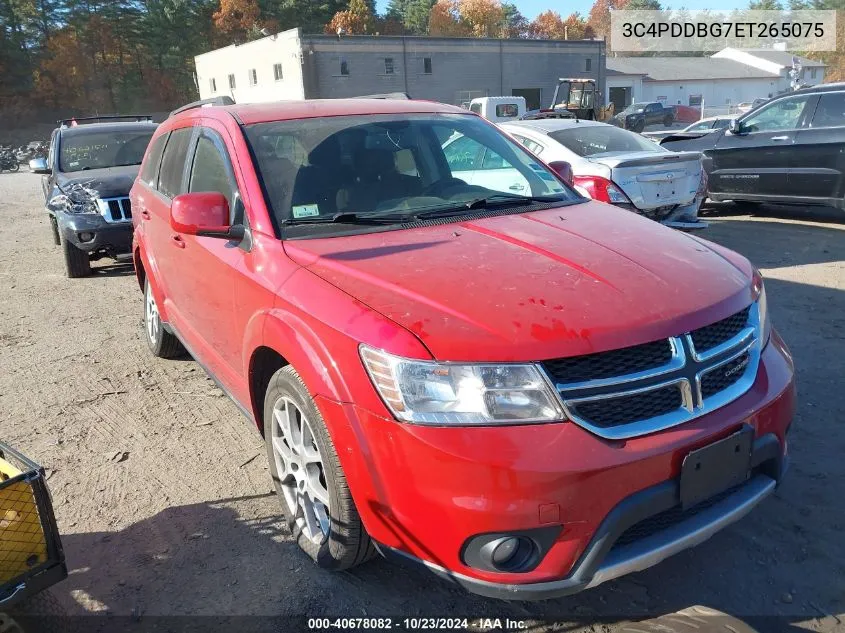 3C4PDDBG7ET265075 2014 Dodge Journey Sxt