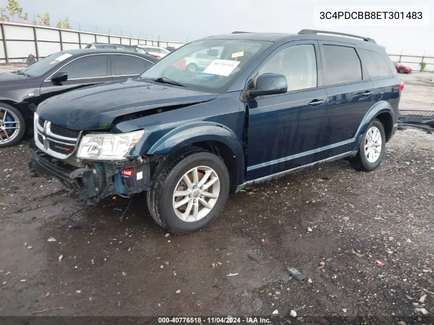 2014 Dodge Journey Sxt VIN: 3C4PDCBB8ET301483 Lot: 40776518