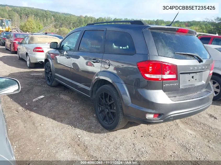 3C4PDCBB5ET235426 2014 Dodge Journey Sxt