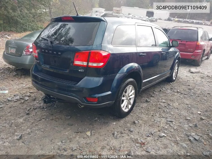 3C4PDDBG9ET109409 2014 Dodge Journey Sxt