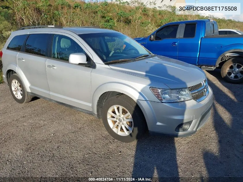 2014 Dodge Journey Sxt VIN: 3C4PDCBG8ET175508 Lot: 40824704