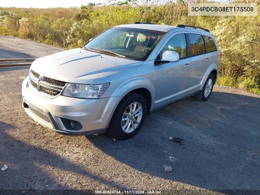 2014 Dodge Journey Sxt VIN: 3C4PDCBG8ET175508 Lot: 40824704