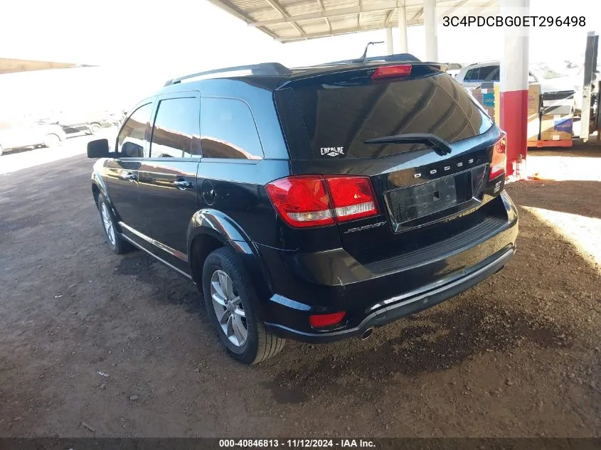 3C4PDCBG0ET296498 2014 Dodge Journey Sxt