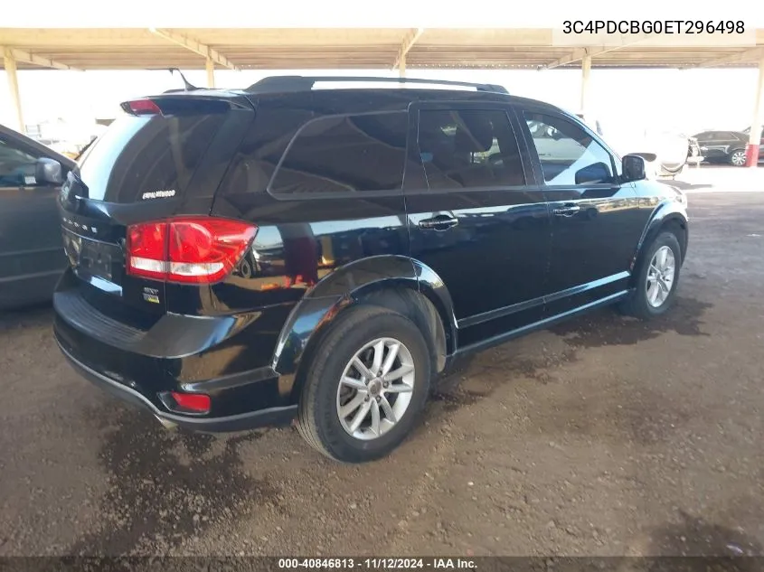 3C4PDCBG0ET296498 2014 Dodge Journey Sxt