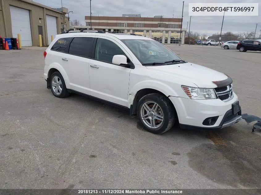 3C4PDDFG4FT596997 2015 Dodge Journey R/T