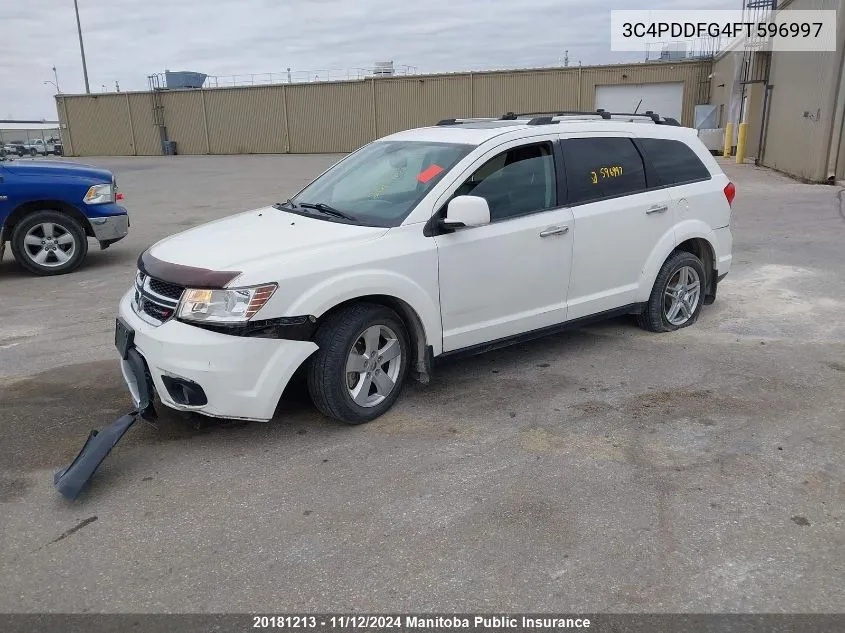 3C4PDDFG4FT596997 2015 Dodge Journey R/T