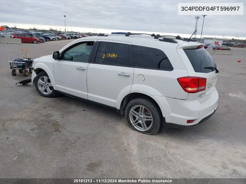 3C4PDDFG4FT596997 2015 Dodge Journey R/T