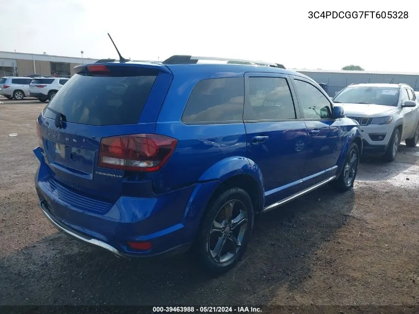 3C4PDCGG7FT605328 2015 Dodge Journey Crossroad