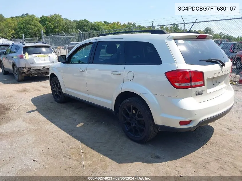 3C4PDCBG7FT630107 2015 Dodge Journey Sxt