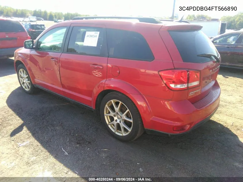 3C4PDDBG4FT566890 2015 Dodge Journey Sxt