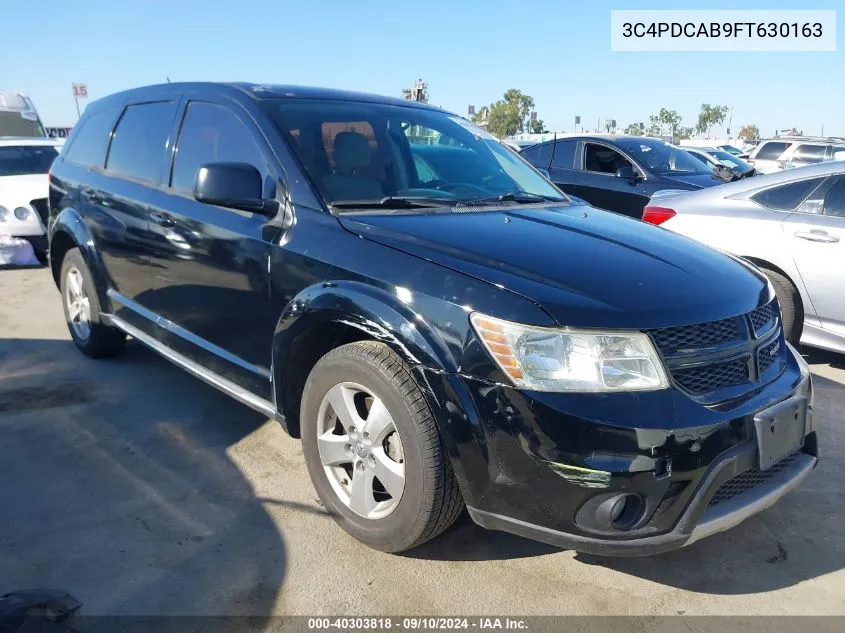 2015 Dodge Journey Se VIN: 3C4PDCAB9FT630163 Lot: 40303818