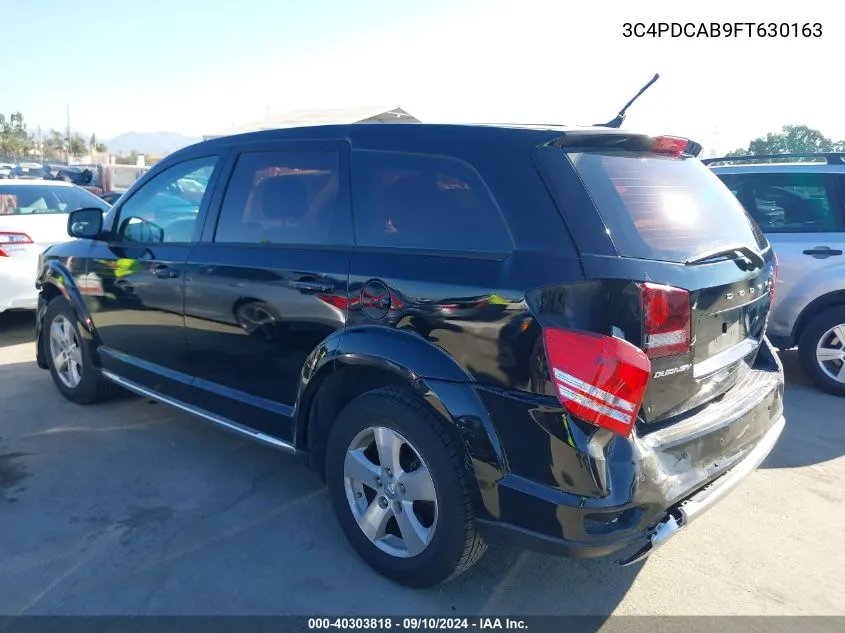 2015 Dodge Journey Se VIN: 3C4PDCAB9FT630163 Lot: 40303818