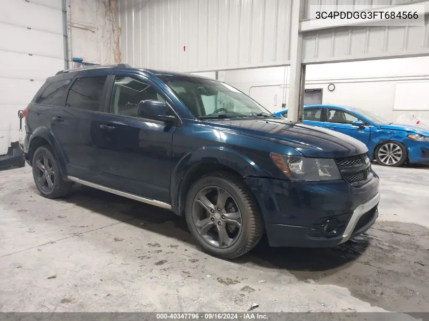 2015 Dodge Journey Crossroad VIN: 3C4PDDGG3FT684566 Lot: 40347796