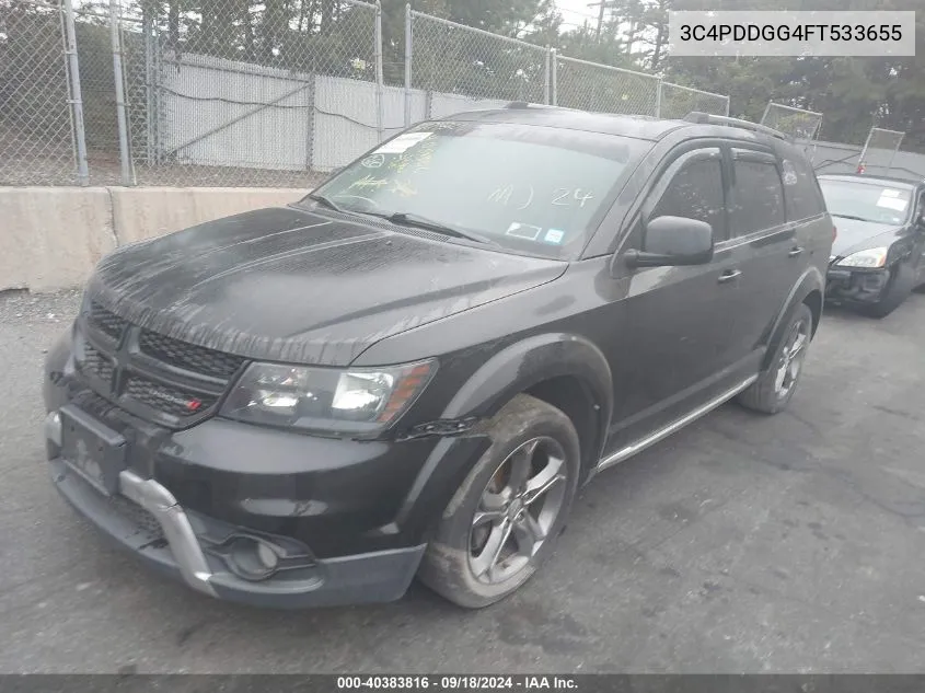 3C4PDDGG4FT533655 2015 Dodge Journey Crossroad