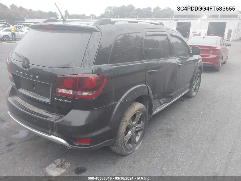 3C4PDDGG4FT533655 2015 Dodge Journey Crossroad