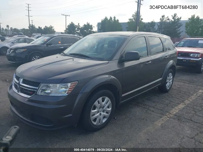 2015 Dodge Journey American Value Pkg VIN: 3C4PDCAB8FT684280 Lot: 40414079