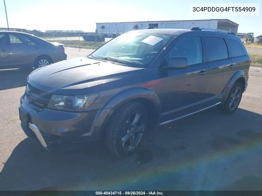 2015 Dodge Journey Crossroad VIN: 3C4PDDGG4FT554909 Lot: 40434715