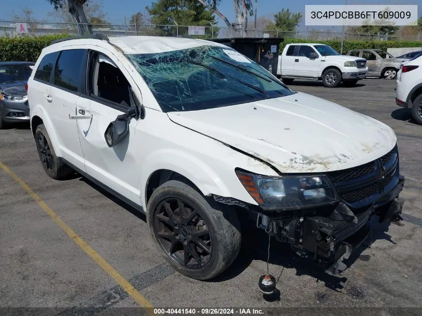 2015 Dodge Journey Sxt VIN: 3C4PDCBB6FT609009 Lot: 40441540