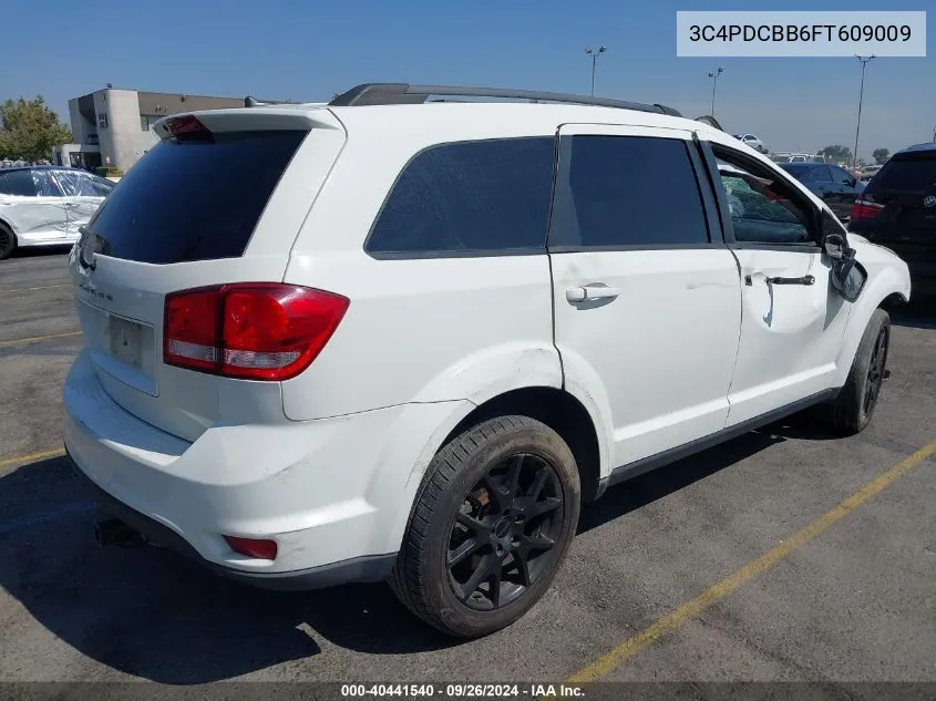 2015 Dodge Journey Sxt VIN: 3C4PDCBB6FT609009 Lot: 40441540