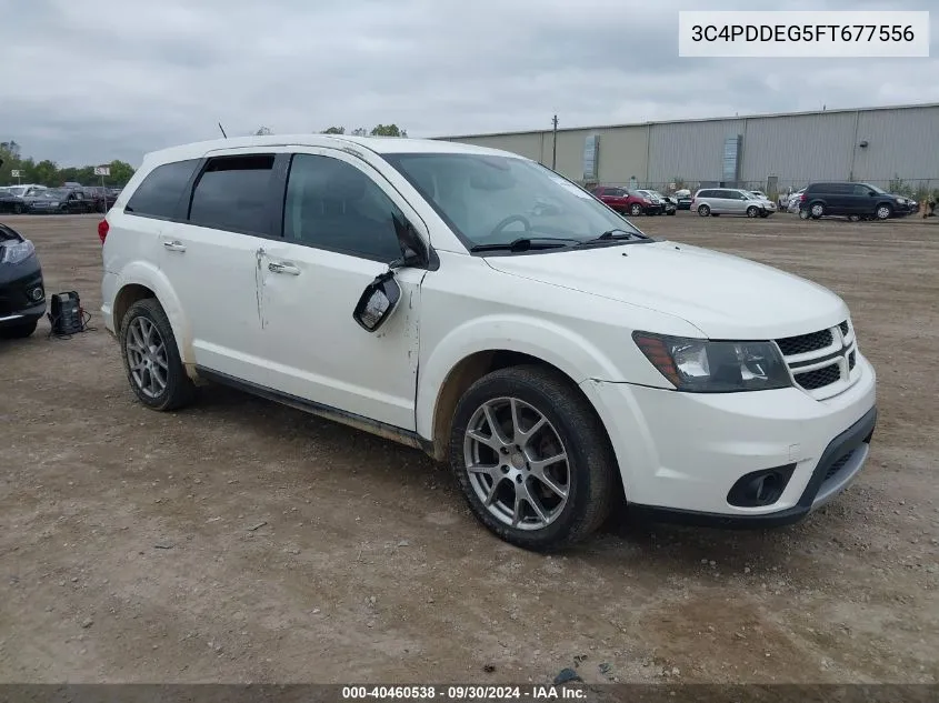 2015 Dodge Journey R/T VIN: 3C4PDDEG5FT677556 Lot: 40460538