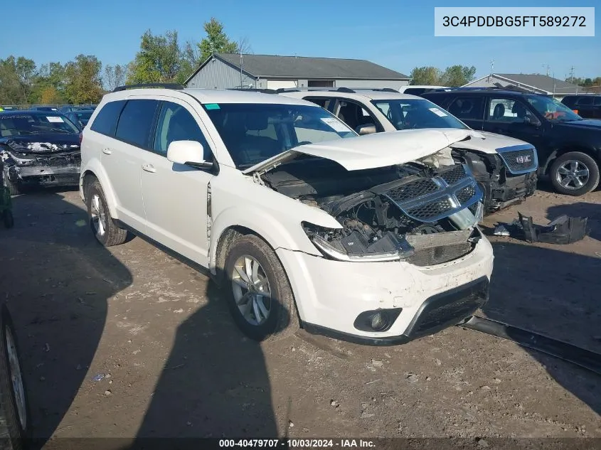 2015 Dodge Journey Sxt VIN: 3C4PDDBG5FT589272 Lot: 40479707