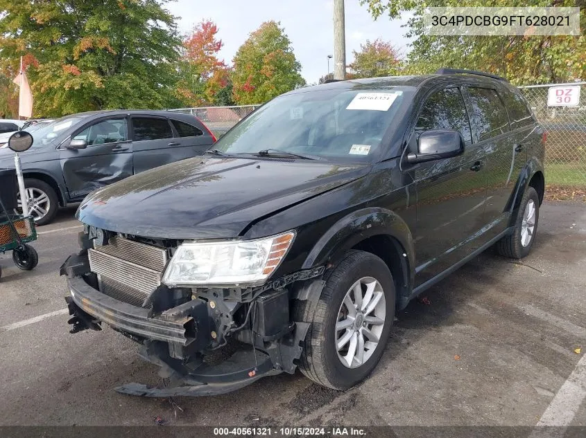 2015 Dodge Journey Sxt VIN: 3C4PDCBG9FT628021 Lot: 40561321