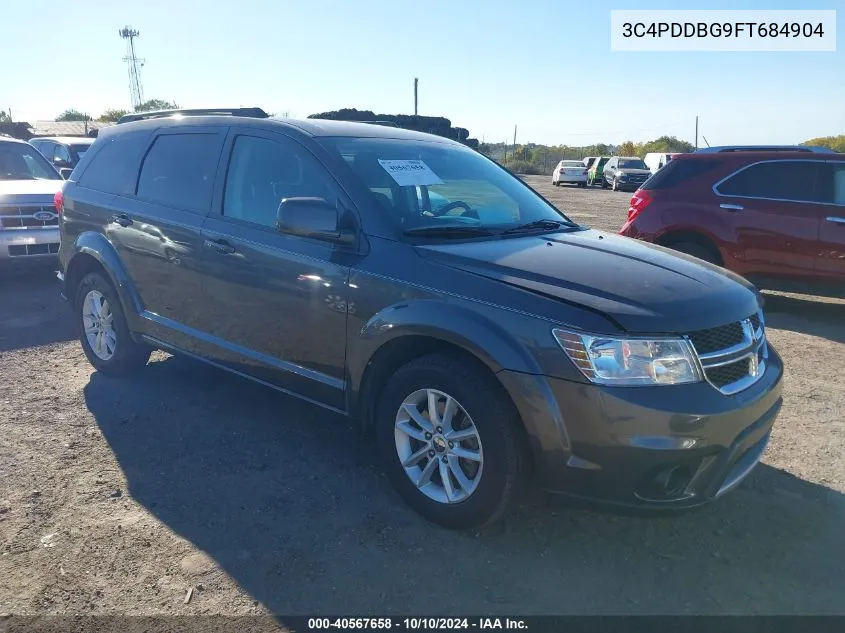 2015 Dodge Journey Sxt VIN: 3C4PDDBG9FT684904 Lot: 40567658