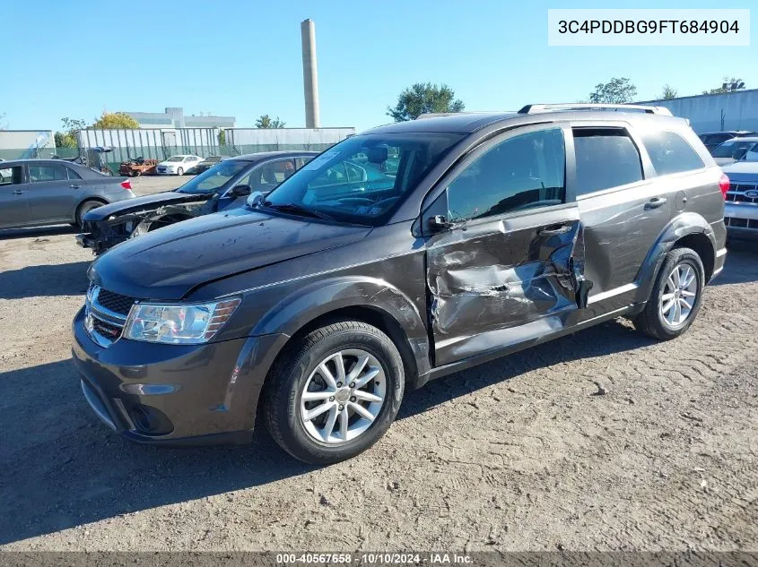 2015 Dodge Journey Sxt VIN: 3C4PDDBG9FT684904 Lot: 40567658