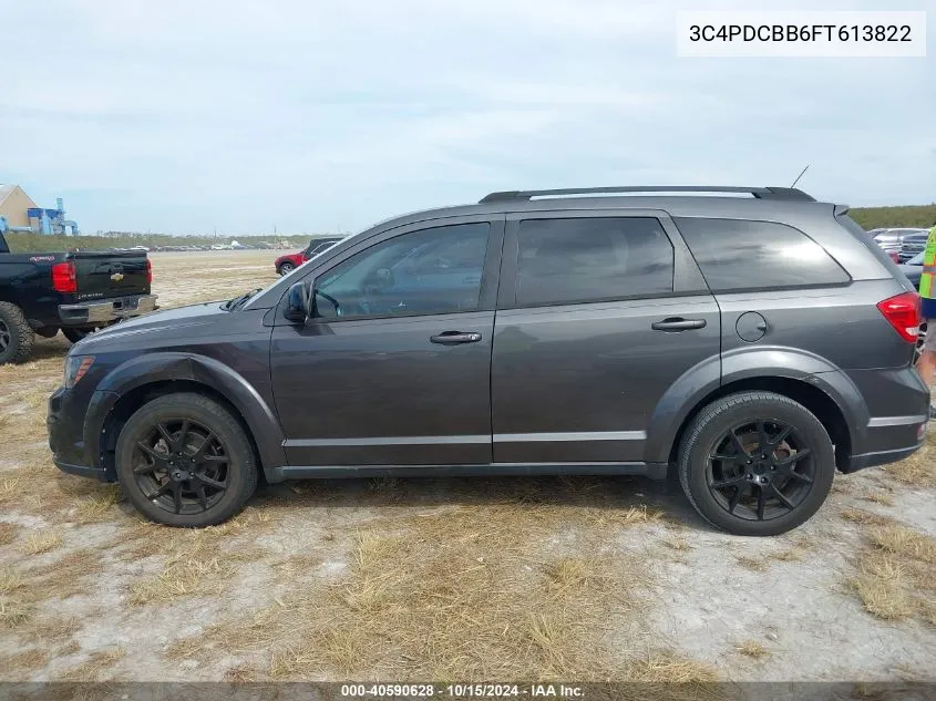 2015 Dodge Journey Sxt VIN: 3C4PDCBB6FT613822 Lot: 40590628