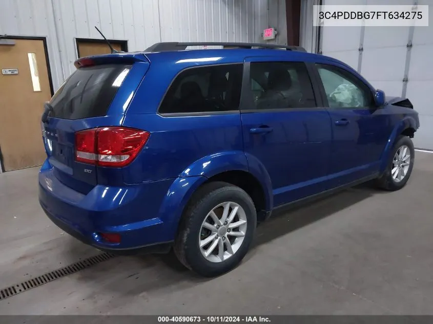 2015 Dodge Journey Sxt VIN: 3C4PDDBG7FT634275 Lot: 40590673