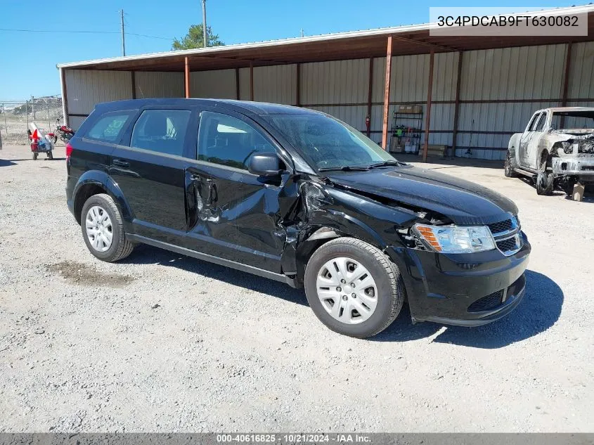 2015 Dodge Journey American Value Pkg VIN: 3C4PDCAB9FT630082 Lot: 40616825