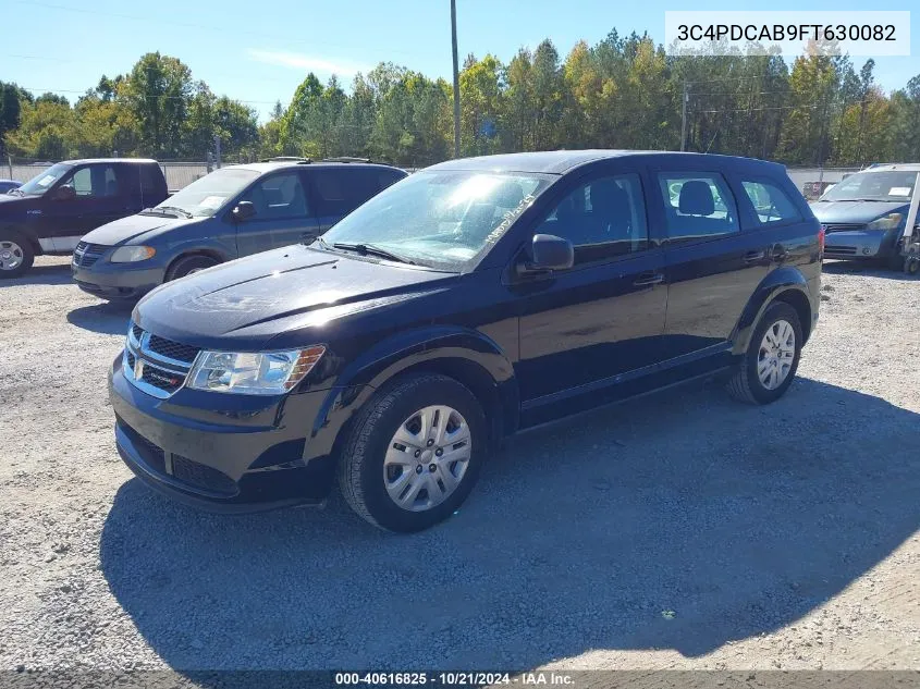 2015 Dodge Journey American Value Pkg VIN: 3C4PDCAB9FT630082 Lot: 40616825