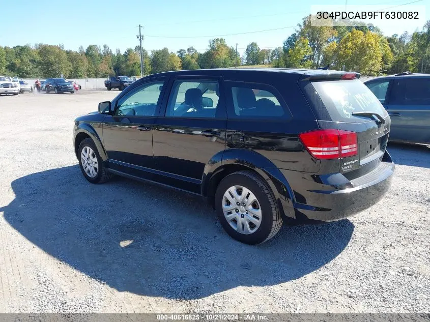 2015 Dodge Journey American Value Pkg VIN: 3C4PDCAB9FT630082 Lot: 40616825