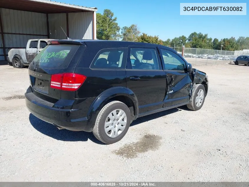 2015 Dodge Journey American Value Pkg VIN: 3C4PDCAB9FT630082 Lot: 40616825