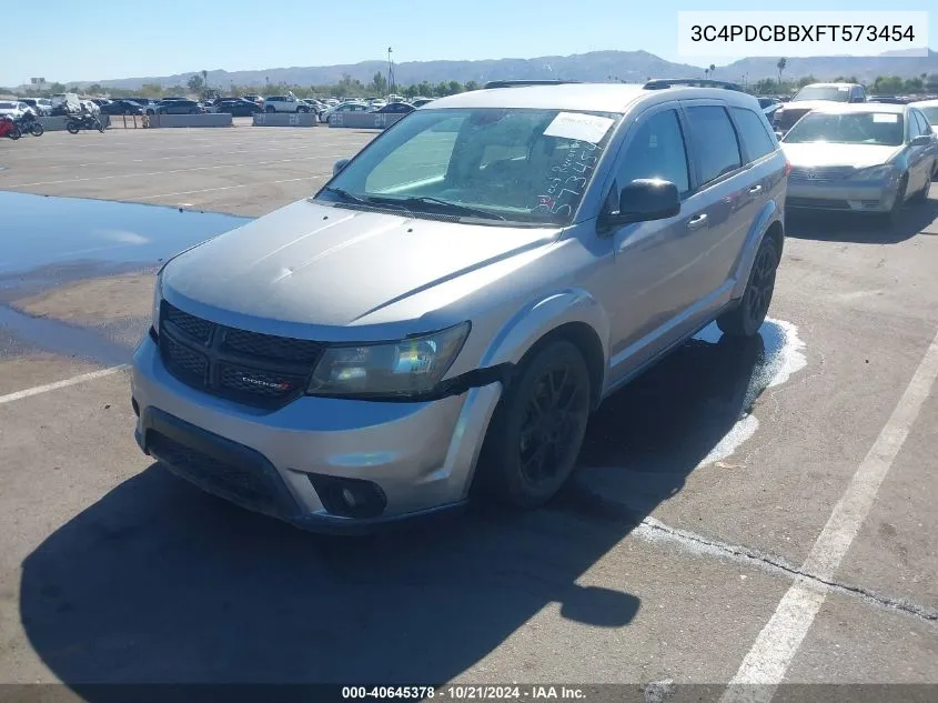 2015 Dodge Journey Sxt VIN: 3C4PDCBBXFT573454 Lot: 40645378