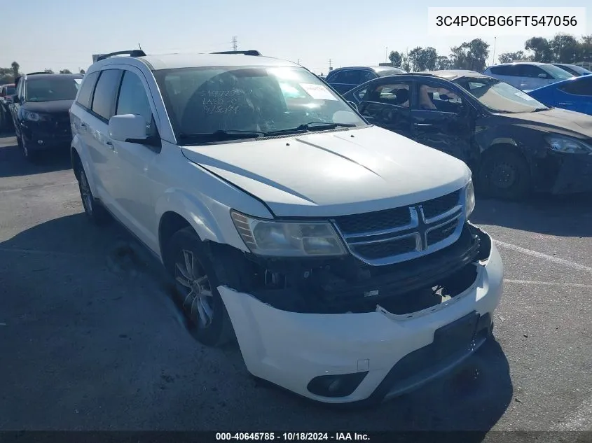 3C4PDCBG6FT547056 2015 Dodge Journey Sxt