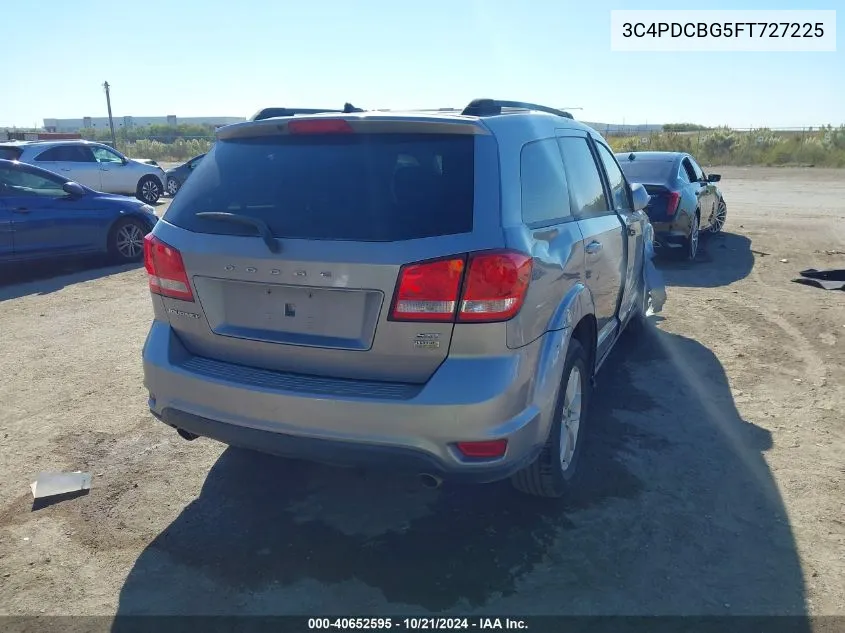 3C4PDCBG5FT727225 2015 Dodge Journey Sxt