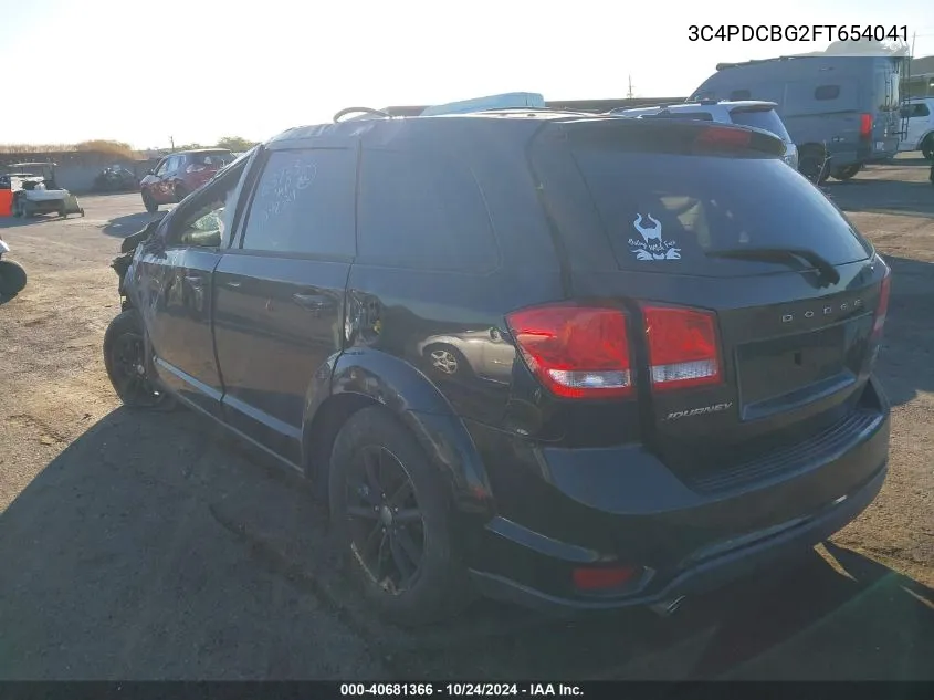 3C4PDCBG2FT654041 2015 Dodge Journey Sxt