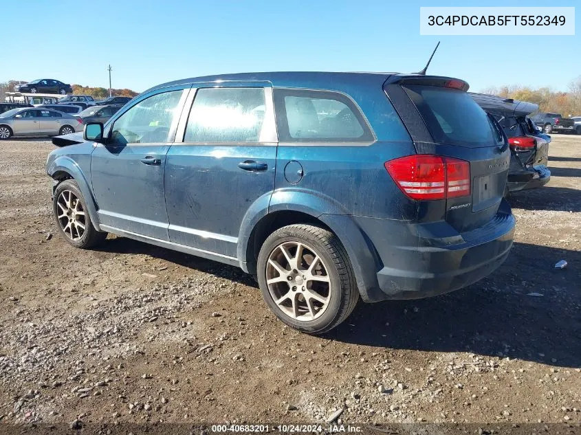 2015 Dodge Journey American Value Pkg VIN: 3C4PDCAB5FT552349 Lot: 40683201