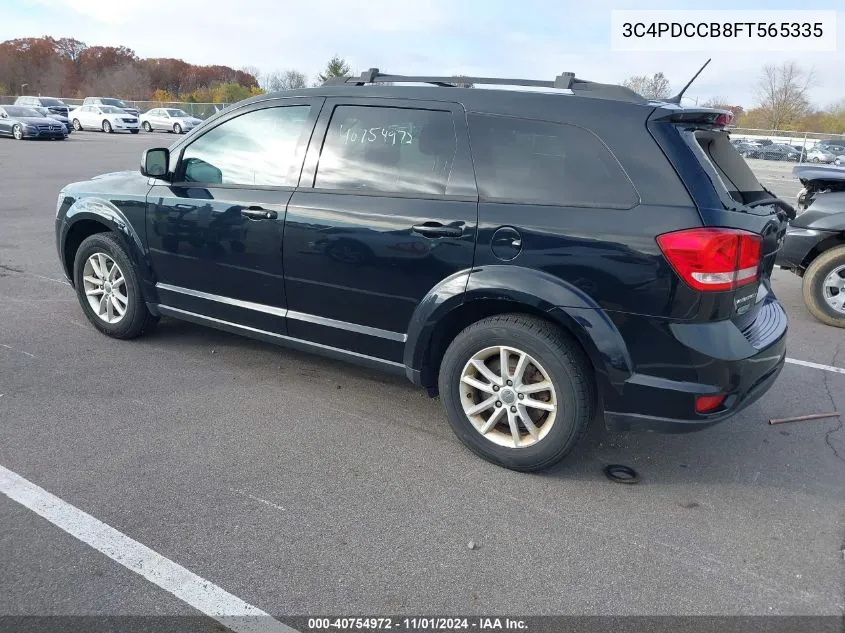 2015 Dodge Journey Sxt VIN: 3C4PDCCB8FT565335 Lot: 40754972