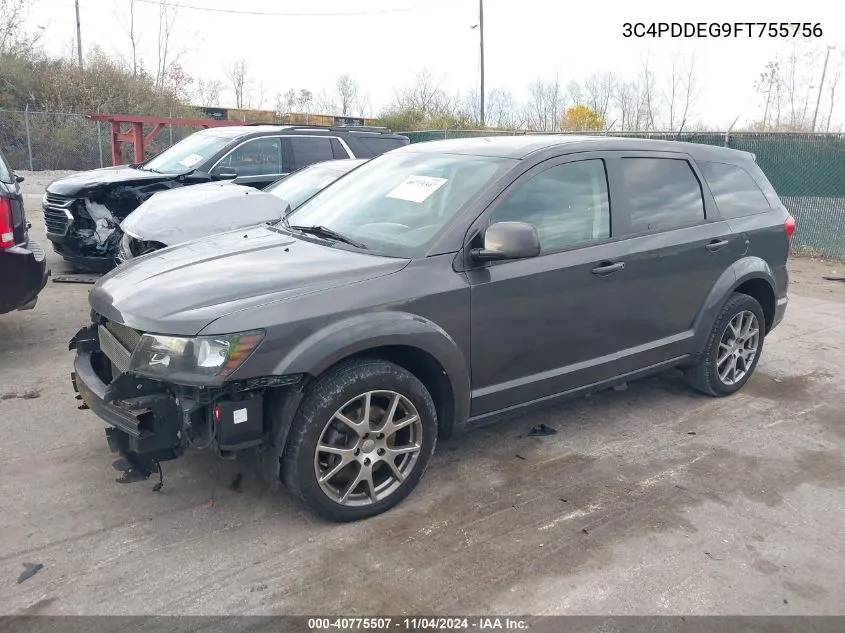 3C4PDDEG9FT755756 2015 Dodge Journey R/T