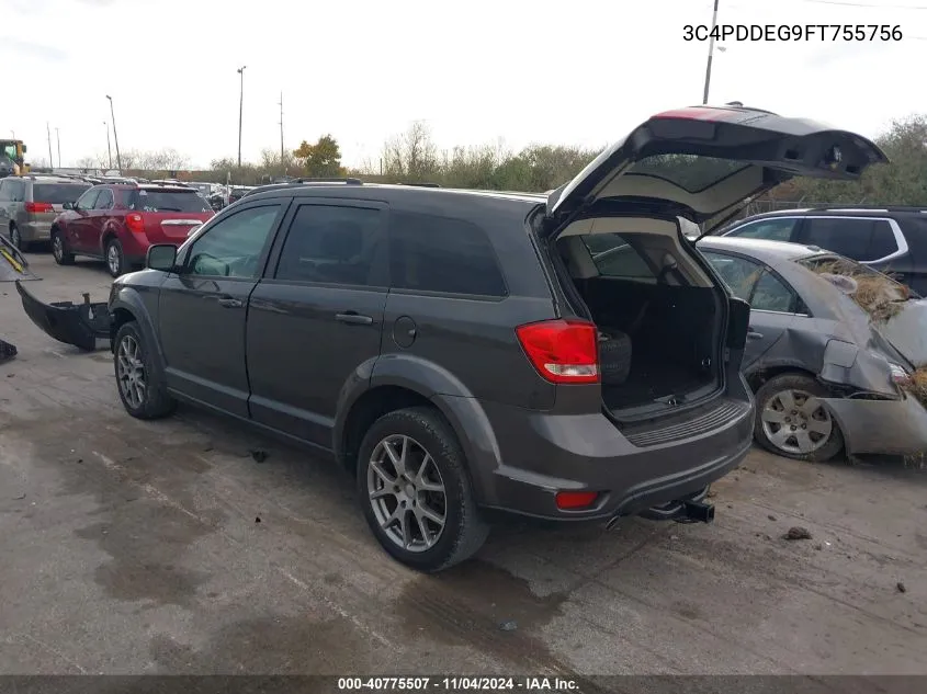 3C4PDDEG9FT755756 2015 Dodge Journey R/T