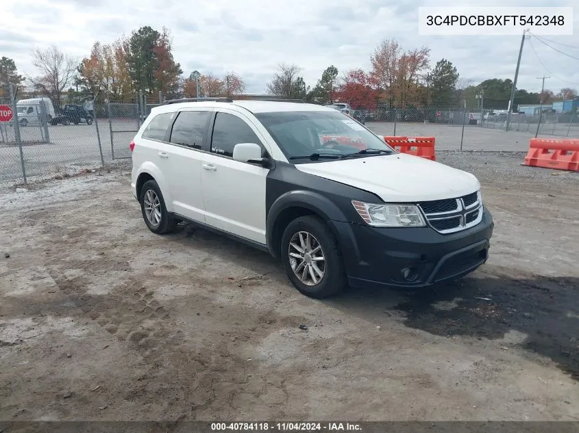 3C4PDCBBXFT542348 2015 Dodge Journey Sxt